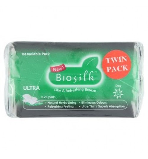 Biosilk 天然草本卫生棉超薄日用装